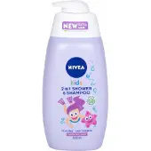Nivea - 2 In 1 Shower Shampoo - Baby Shower Gel And Shampoo 2 In 1 With The Aroma Of Forest Fruits