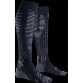 X-socks - Run Expert Effektor OTC Black/Charcoal voor Heren van Katoen - Maat 42-44 - Zwart