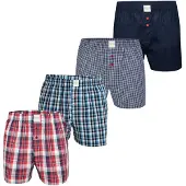 Phil&Co. Boxershorts gemengde kleuren