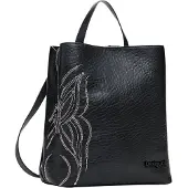 Desigual Rugzak 'Goodall Sand Sumy Mini' zwart / natuurwit