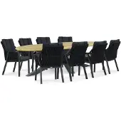 Lifestyle Garden Furniture Lifestyle Verona/Diogo 280 cm dining tuinset 9-delig