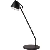 Lucide MILNE - Bureaulamp - LED Dimbaar - 1x8W 2700K - Zwart