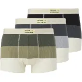 QS Boxershorts ecru / marine / navy / groen