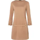 Ana alcazar Jurk 'Ahasa' beige
