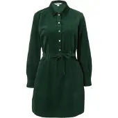 ONLY Blousejurk 'ONLNESSA' donkergroen