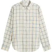 Marc O'Polo Blouse crème / blauw / lichtblauw
