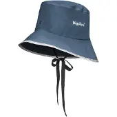 Playshoes Hoed marine / zilvergrijs / zwart / offwhite