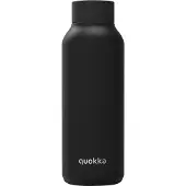 Quokka Drinkfles Rvs Solid Jet Black 510 Ml Zwart