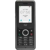 Cisco IP DECT 6823, IP-telefoon, zwart, headset met kabel, polycarbonaat, LED, 4,32 cm (1,7")