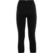 Aclima - Women's Warmwool 3/4 Longs - Merino-ondergoed L, zwart
