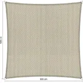 Shadow Comfort Vierkant 3,00x3,00 m Sahara Sand