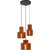 Lucide ROLLO - Hanglamp - 3xE27 - Terracotta