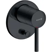 Kludi Bozz - Inbouwkraan voor 2 functies, mat zwart 387163976