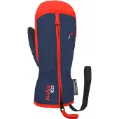 Reusch Want Kids Ben Mitten Dress Blue / Cherry Tomato-5 - 6 jaar