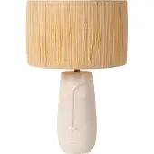 Lucide VISO - Tafellamp - Ø 36 cm - 1xE27 - Wit