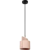 Lucide NINJA - Hanglamp - Ø 16 cm - 1xE27 - Roze - Japandi