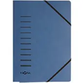 Pagna Sorteermap 24007-02 Karton A4 Blauw