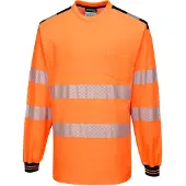 Portwest PW3 Hi-Vis T-shirt met lange mouw T185