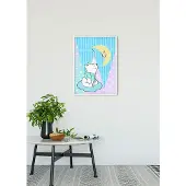 Komar Poster Winnie De Pooh Maan 30 X 40 Cm