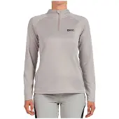 +8000 Lua Half Rits Lange Mouw T-shirt