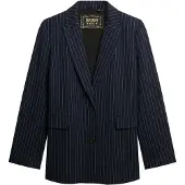 Superdry Blazers donkerblauw / wit