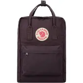 Fjällräven Rugzak 'Kånken' donkerlila / lichtrood / wit