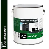 Afinol Houtcoat Teerlook Glans Sparrengroen 5 liter