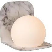 Lucide DAVY - Wandlamp Badkamer - 1xG9 - IP44 - Grijs