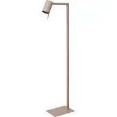 Lucide Vloerlamp Lesley, crème / amber, Woon-/ Eetkamer, metaal, Modern, vloerlamp