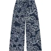 Schiesser Pyjamabroek ' 150 YEARS ' donkerblauw / wit