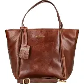Burkely Handtas 'Fine Florence' bruin / goud