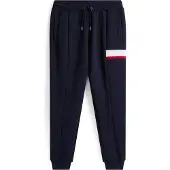 Tommy Hilfiger Broek donkerblauw / cranberry / wit
