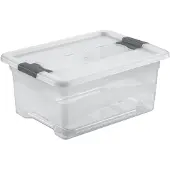 Keeeper Cornelia PP (Polypropeen) Opbergdoos 4 L Met deksel Transparant 19,5 x 12,5 cm