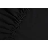 Ambiante Jersey - Hoeslaken - 140x200/210 - Zwart