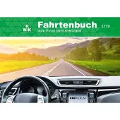 RNK Verlag Fahrtenbuch PKW, DIN A6 landschap, 32 pagina's