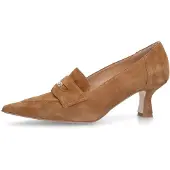 Manfield Pumps camel