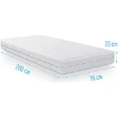 Droommatras Matras pocketvering Pocketstar 300 70x200 dikte 21 cm