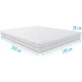 Droommatras Matras pocketvering Pocketstar 300 140x200 dikte 21 cm