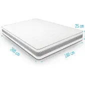 Droommatras Traagschuimmatras Medimax 80x200 dikte 25 cm