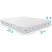 Droommatras Koudschuim matras Multiflex 80x210 dikte 20 cm