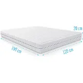 Droommatras Koudschuim matras Multiflex 120x190 dikte 20 cm