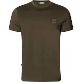 Härkila - Base All Season S/S T-Shirt - Merinoshirt S, groen