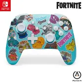 PowerA Manette sans fil Fortnite Sticker Mania pour Nintendo Switch