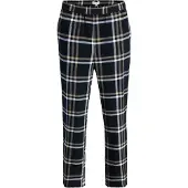 Jack & Jones Pyjamabroek 'JACRimon' lichtbruin / zwart / wit