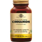 Solgar , Full Potency Herbs, Cinnamoon, 100 Vegetarische Capsules