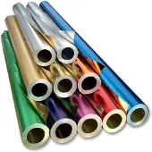 Folia Koper-koperkleurige aluminiumfolie voor knutselen, 50 cm breed, 10 m lang