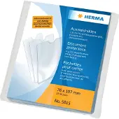 Herma documenthoes 5015 transparant PP (polypropeen) 10,7 x 7,6 cm 25 stuks