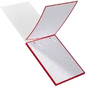 Oxford Flashcard bristol a5 210gr 30vel ruit ass - 10 stuks