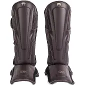 Venum Impact Evo Kickboks Scheenbeschermers Chocolate - M