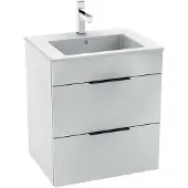 Laufen Cube - Kast met wastafel, 54x42x62 cm, wit H4536121763001